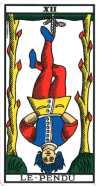 Tarot de Marseille - Le Pendu