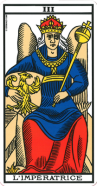 Tarot de Marseille - L'Impératrice