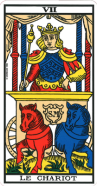 Tarot de Marseille - Le Chariot