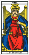 Tarot du Travail - La Justice